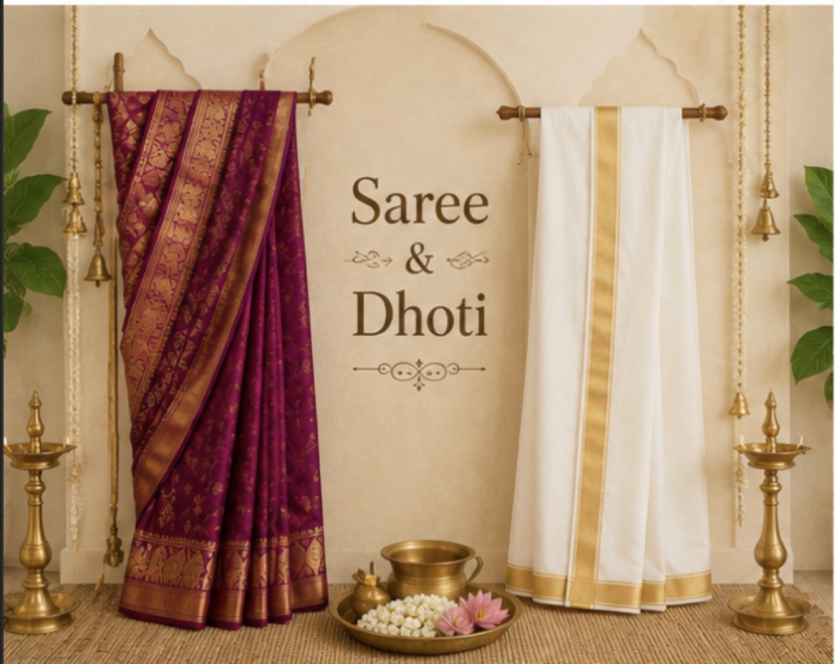 Saree/Dhoti Ceremony event inspiration